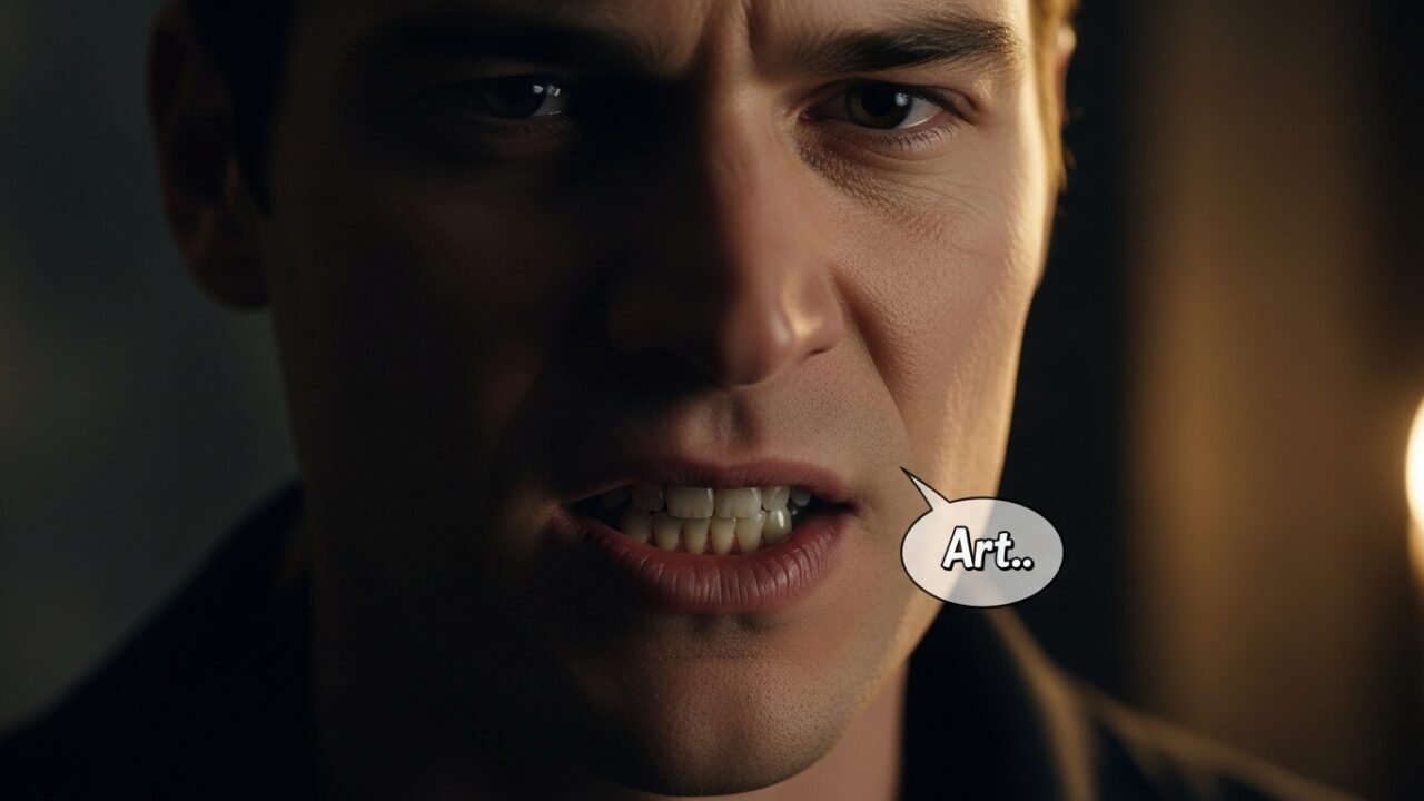 Dentiloquent Expression: The Art of Speaking Through Clenched Teeth