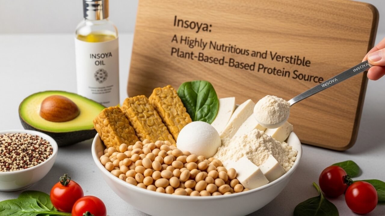 Insoya: A Highly Nutritious and Versatile Plant-Based Protein Source